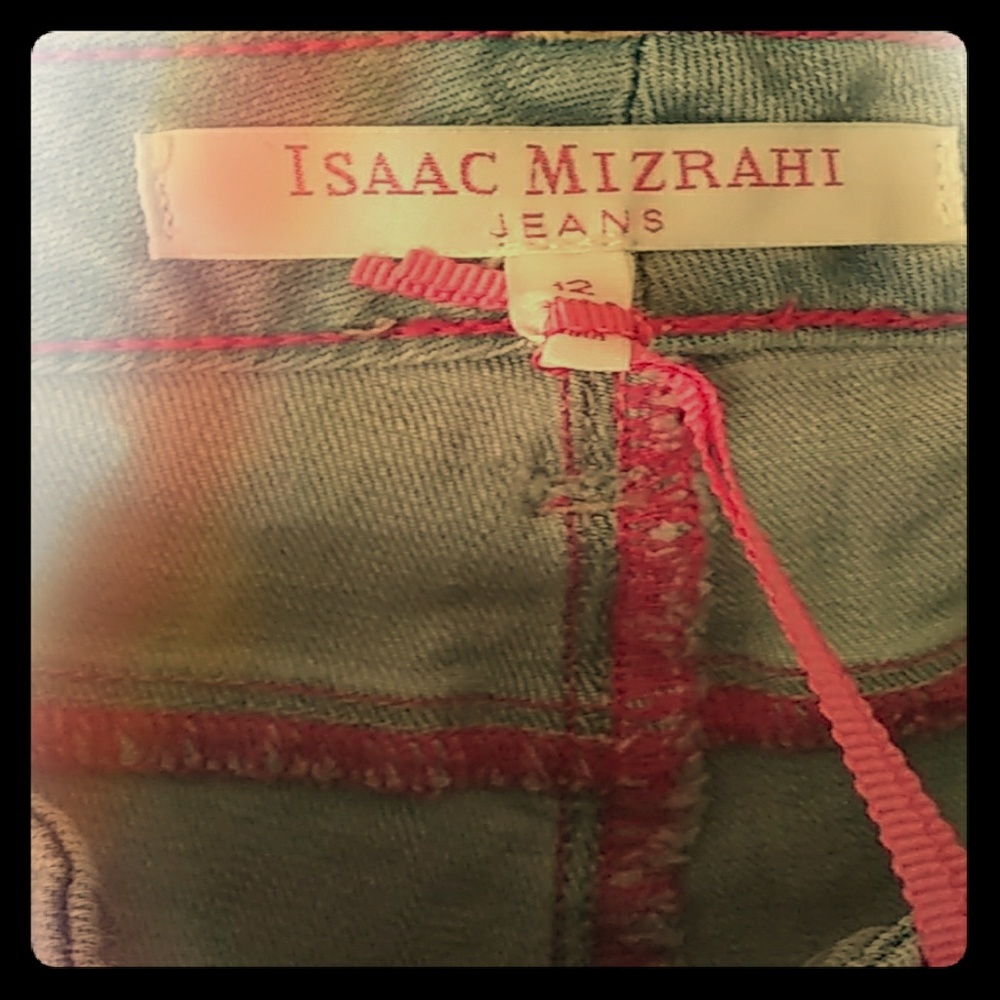 Issac Mizrahi Designer Ladies Jeans-Size 12